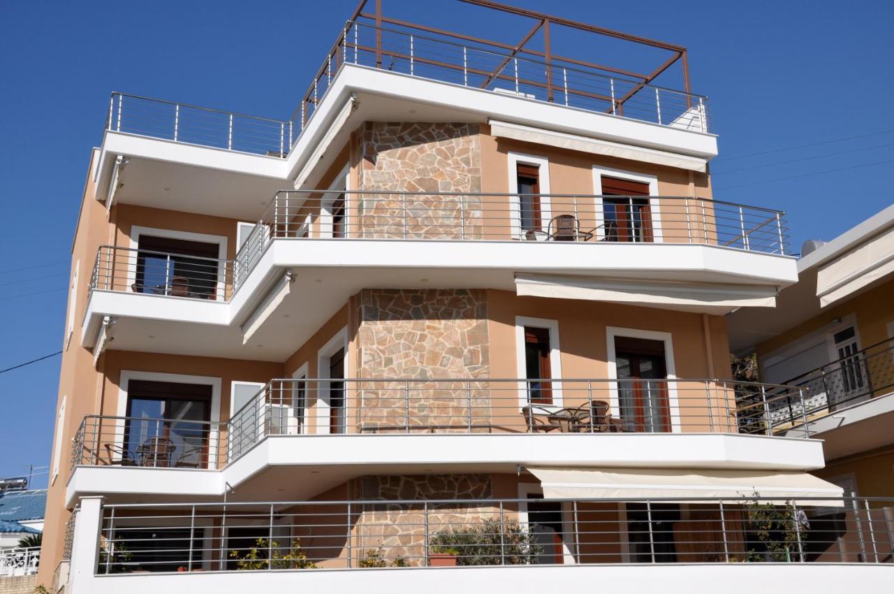 Alkioni'S Nest Apartments Arkoudi Bagian luar foto