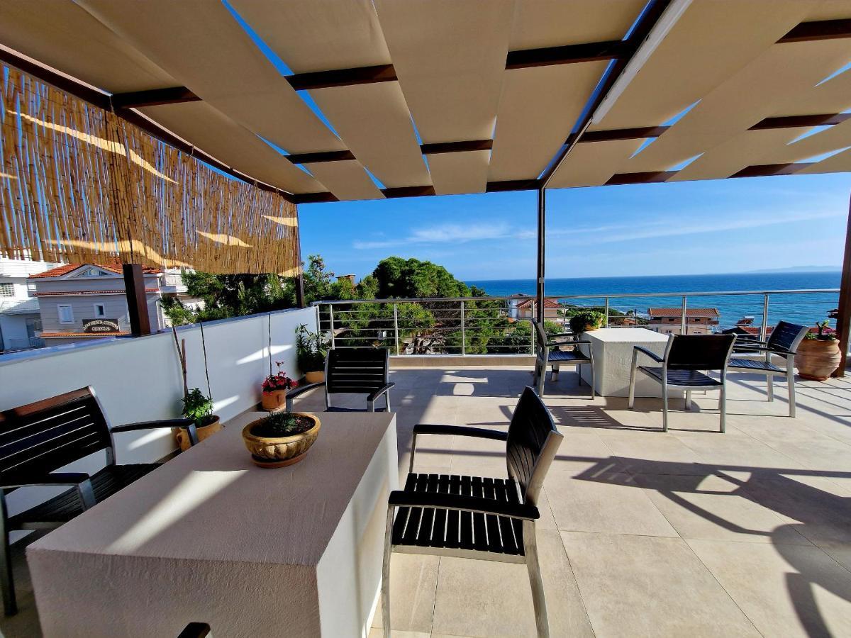 Alkioni'S Nest Apartments Arkoudi Bagian luar foto